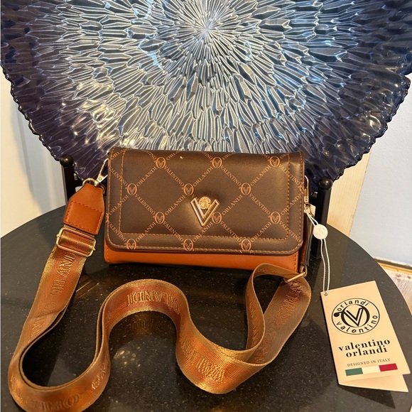 Valentino Orlandi Handbags - Valentino Orlandi Brown Crossbody Bag